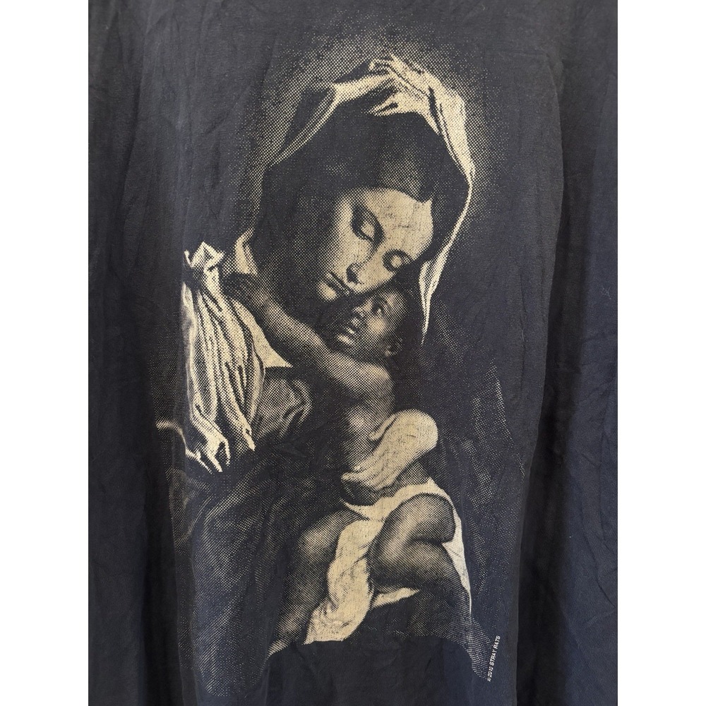 Stray Rats Black Baby Jesus Mary XL T Shirt 2012 Made In USA